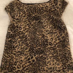 Ann Taylor Leopard Blouse